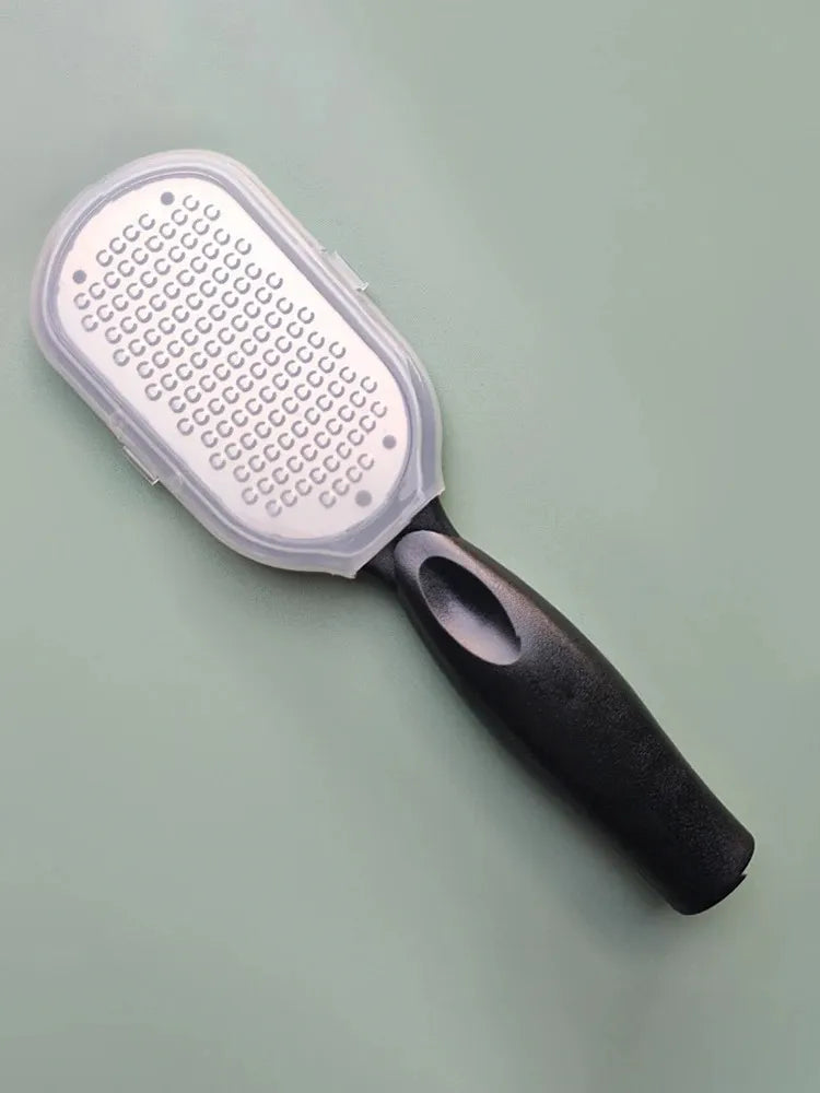 Stainless Steel Foot File – Professional Pedicure Tool for Smoothing Heels and Removing Dead Skin-TRUZENIC