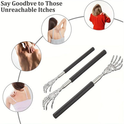Telescopic Back Scratcher – Portable Stainless Steel Extendable Tool for Comfort and Daily Use-TRUZENIC