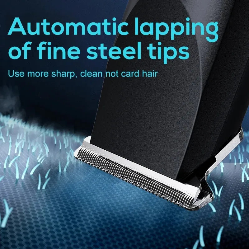 TRUZENIC Rechargeable Hair Clipper – Men’s Electric Shaver, USB Charging, Home & Barber Use