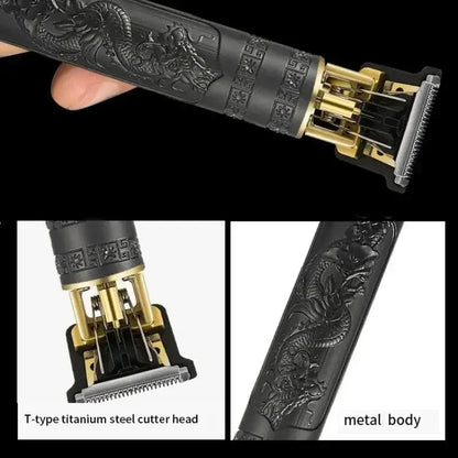 TRUZENIC Rechargeable Hair Clipper – Men’s Electric Shaver, USB Charging, Home & Barber Use
