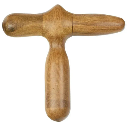 Wooden Acupressure Massager – Multi-Use Tool for Foot, Neck, and Facial Relaxation-TRUZENIC