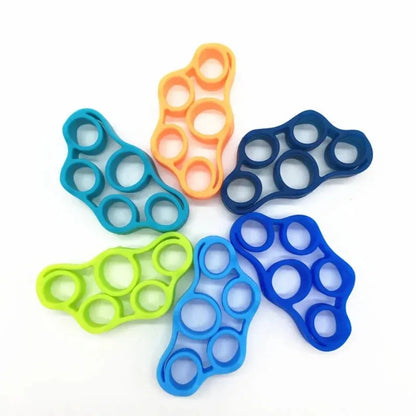 TRUZENIC Hand Grip & Finger Exerciser – Silicone Resistance Trainer for Hands, Fingers, and Wrist Strength