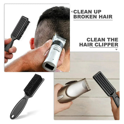 Barber Neck Duster – Soft Hair Cleaning Brushes with Plastic Handle for Haircut and Styling-TRUZENIC