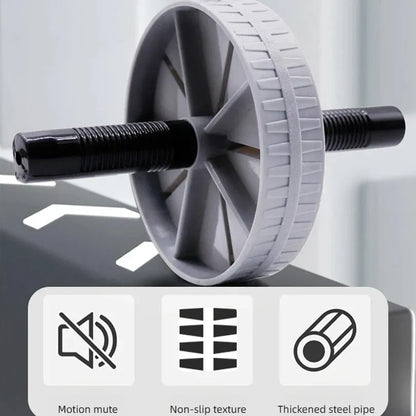 TRUZENIC Abdominal Wheel Roller – Non-Slip Core Trainer for Muscle Strengthening & Home Fitness