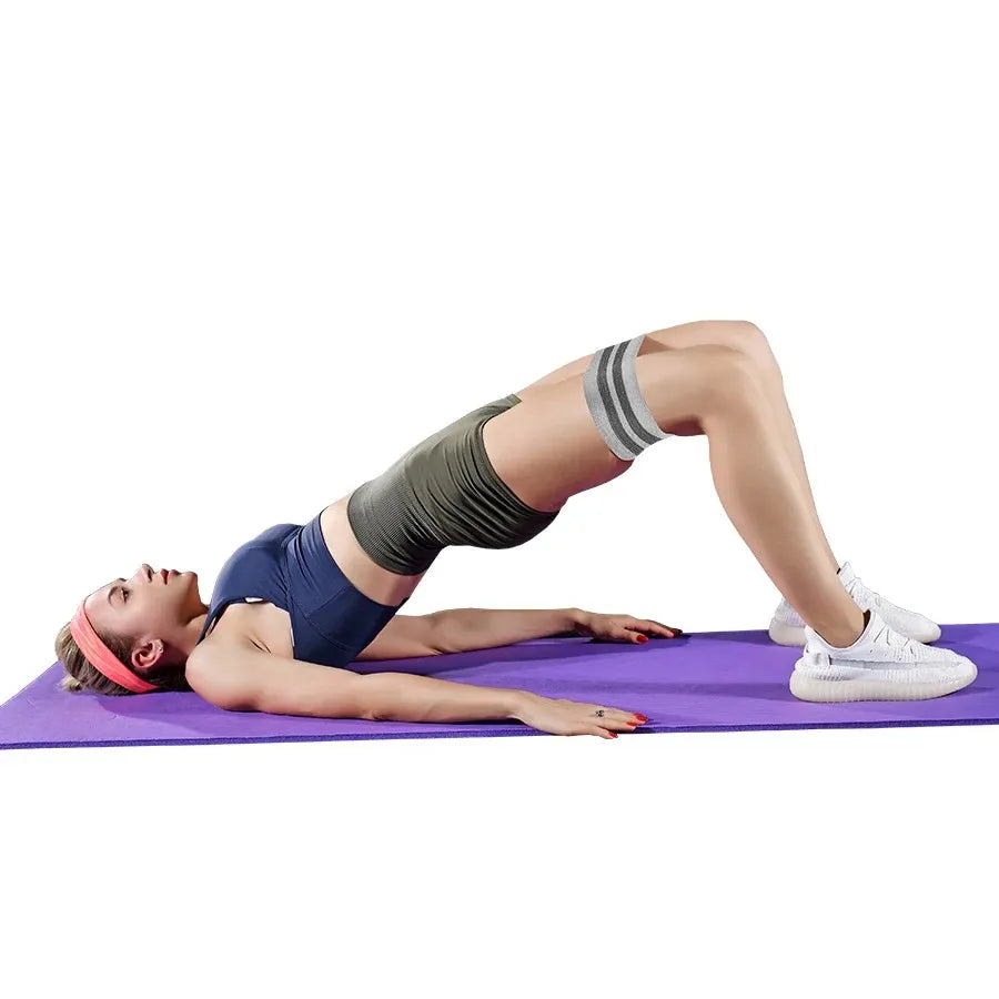 TRUZENIC Fabric Resistance Hip Bands – Glute & Thigh Workout Loops for Squats, Stretching & Fitness