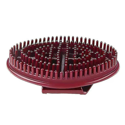 Body Massage Brush – Handheld Dry Brush for Back, Legs, and Skin Relaxation with Ergonomic Design-TRUZENIC