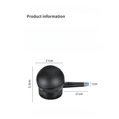 TRUZENIC Nozzle Spray Pump – Easy Application Tool for Hair Building Fiber Powders (T-27.5g Bottle)