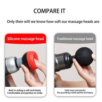 Facial Massage Gun – Universal 12–18mm Attachment for Deep Tissue Muscle Relaxation-TRUZENIC
