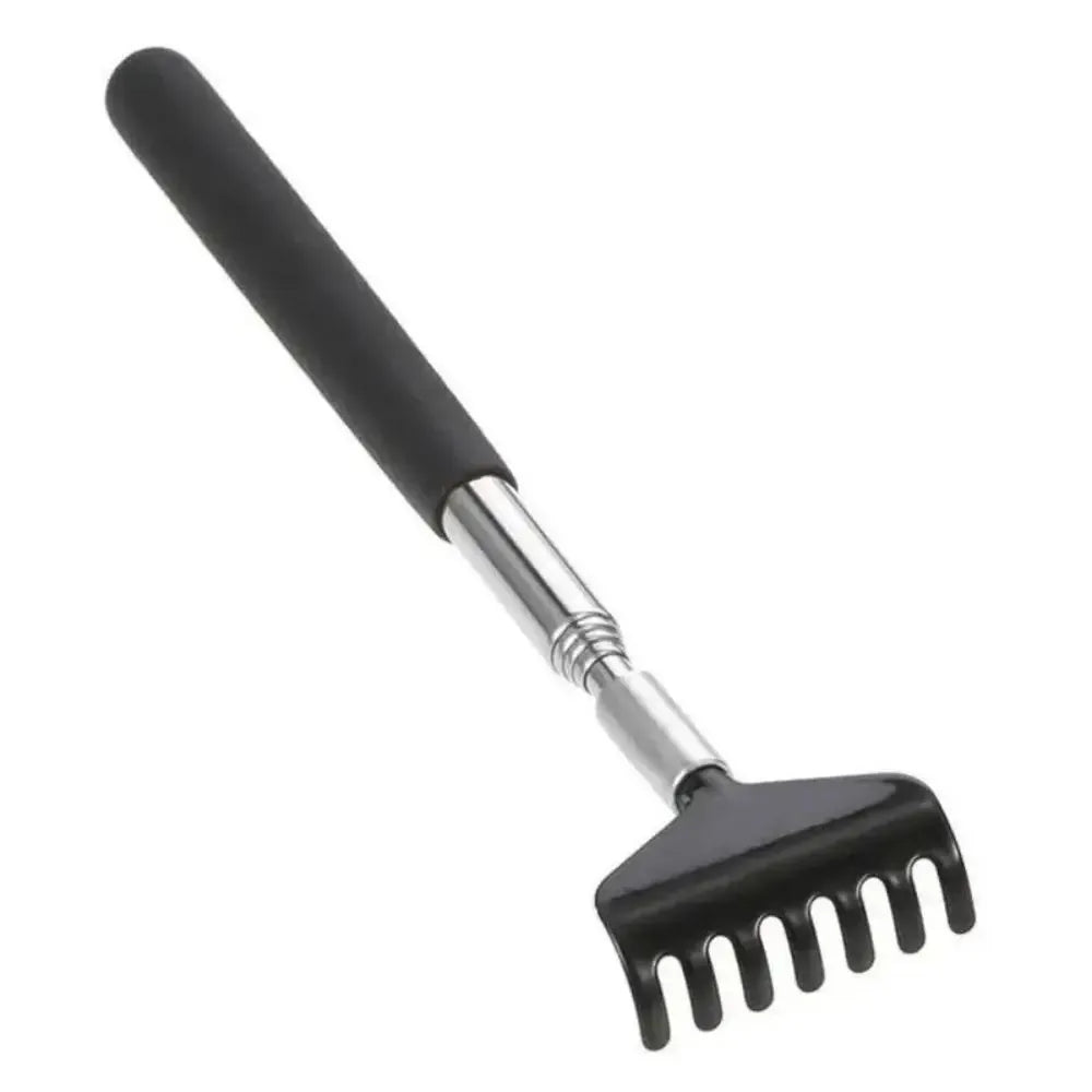 Back Scratcher – Stainless Steel Extendable Massager Tool with Carrying Bag-TRUZENIC