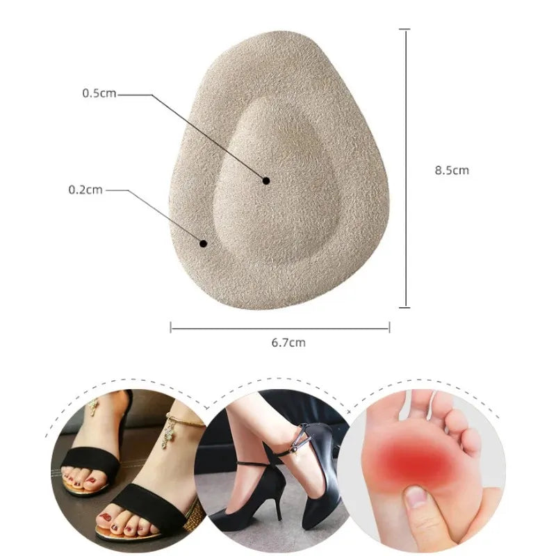 Ball of Foot Cushions – Shoe Inserts for Forefoot Support & Comfort During Walking or Running-TRUZENIC