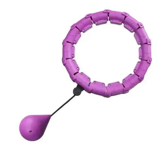 TRUZENIC 24-Section Smart Hula Hoop – Adjustable Fitness Exercise Ring with Waist Massager for Home Gym Workouts