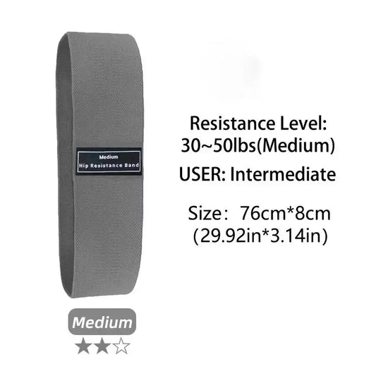 TRUZENIC Fabric Resistance Hip Bands – Glute & Thigh Workout Loops for Squats, Stretching & Fitness