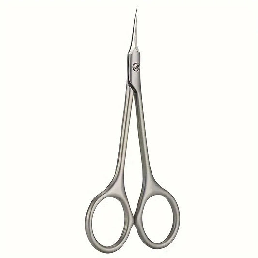 TRUZENIC Stainless Steel Manicure Scissors – Nail Care and Cuticle Trimming Tool