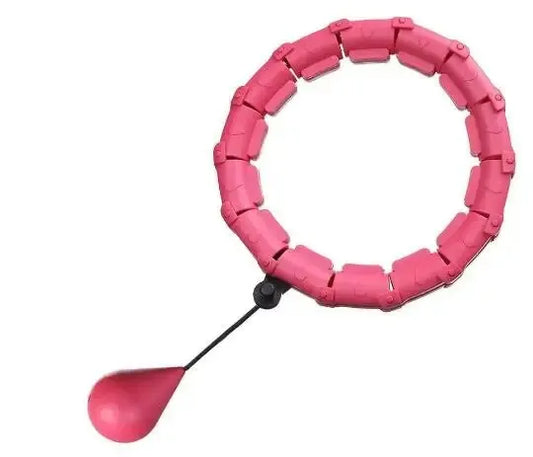 TRUZENIC 24-Section Smart Hula Hoop – Adjustable Fitness Exercise Ring with Waist Massager for Home Gym Workouts
