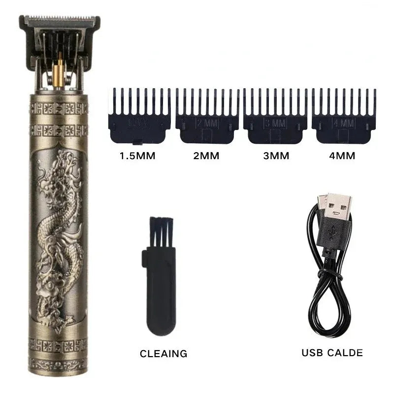 TRUZENIC Rechargeable Hair Clipper – Men’s Electric Shaver, USB Charging, Home & Barber Use