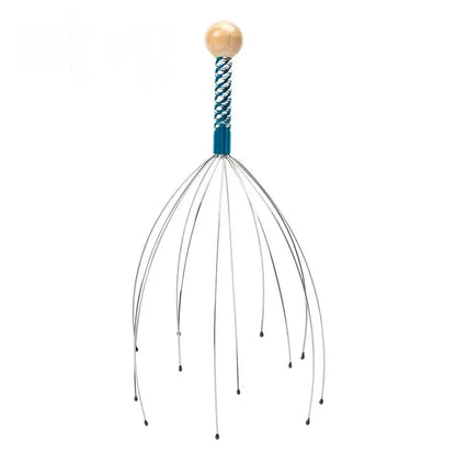 Stainless Steel Octopus Scalp Massager – Relaxing Head Scratcher and Itch Relief-TRUZENIC