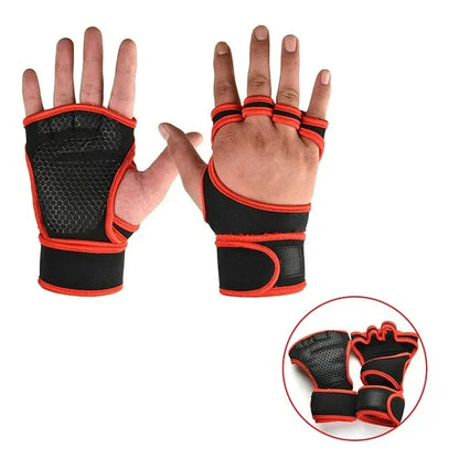 Workout Gloves for Men and Women – Gym Training Gloves with Palm and Wrist Support for Weightlifting and Fitness-TRUZENIC