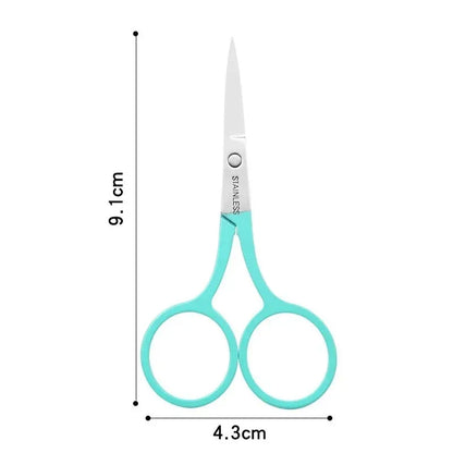 TRUZENIC Eyebrow and Eyelash Scissors – Facial Hair and Cuticle Trimmer Beauty Tool