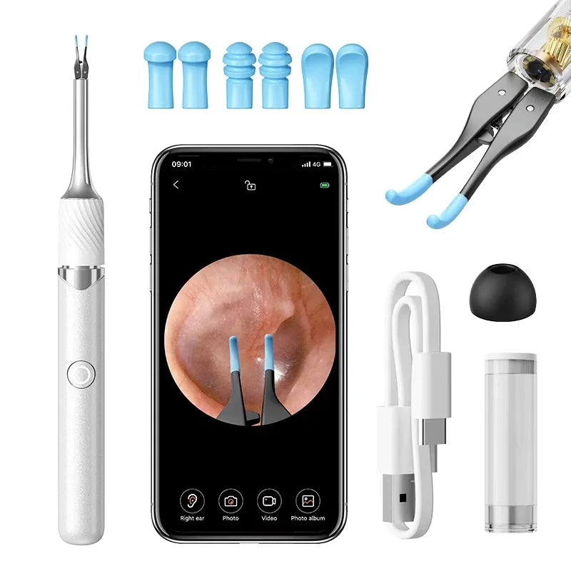 Visual Ear Cleaner with Camera – Ear Wax Removal Tool-TRUZENIC