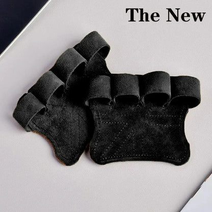 TRUZENIC Leather Weight Lifting Gloves – Palm Protection Gym Training Gloves for Men & Women