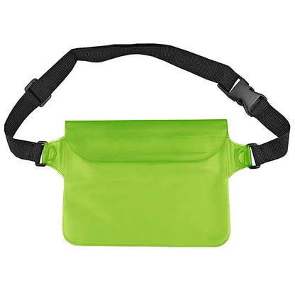 TRUZENIC Waterproof Sports Bag – Shoulder & Waist Pouch for Swimming, Diving, Beach & Outdoor Activities